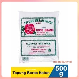 

TEPUNG KETAN ROSE BRAND 500 GRAM