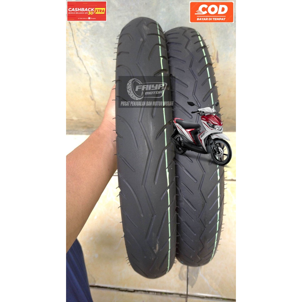 Ban motor SOUL GT depan belakang  ring 14 MERK IRC