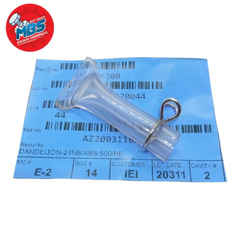 Selang Pembuangan Endapan Tube Drain Box Filter+Klem NMax Mio Xeon Aerox All Matic