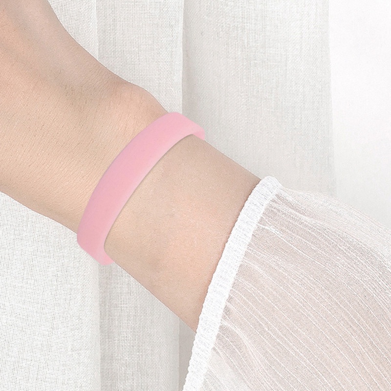 Gelang Silikon Warna Bercahaya Gelang Tangan Kosong Karet Gelang Wanita Pria Remaja Berwarna Silicone Bracelets Rubber Wristbands Untuk Acarapesta