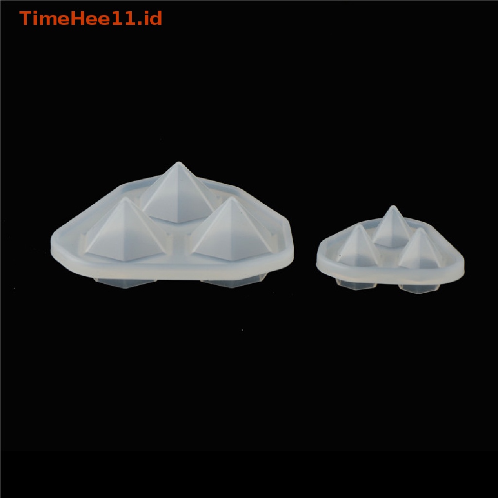 Timehee Cetakan Silikon Transparan Resin Hias Craft DIY diamond Mold ID
