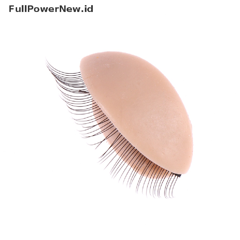 Power Eyelashes Mannequin Karet Kepala Training Eyelash Extension Praktek Model Tools ID