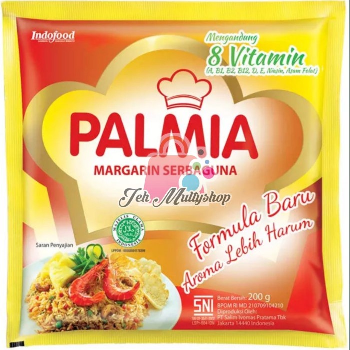 

NEW SALE TERLARIS Palmia Margarine serbaguna 200 gram