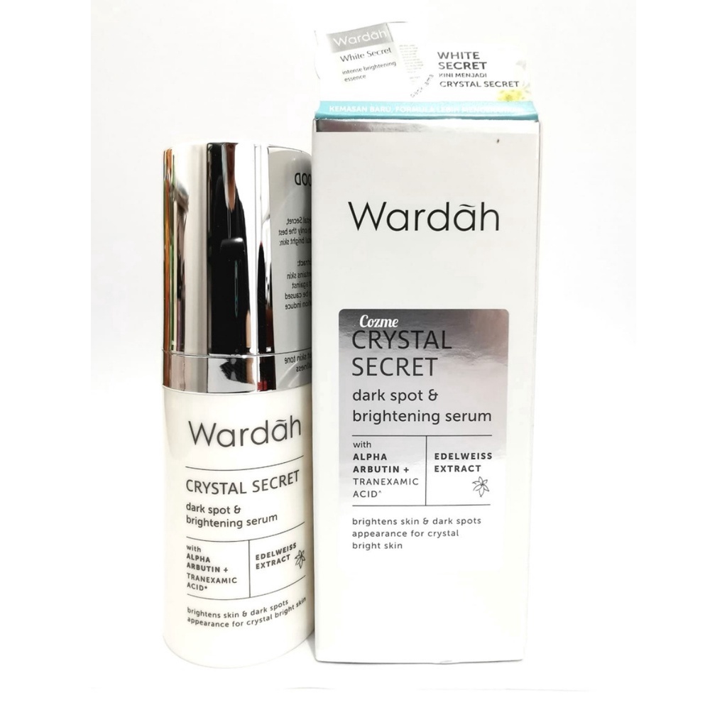 WARDAH Crystal Secret Dark Spot &amp; Brightening Serum 20ml - Apple_Kosmetik