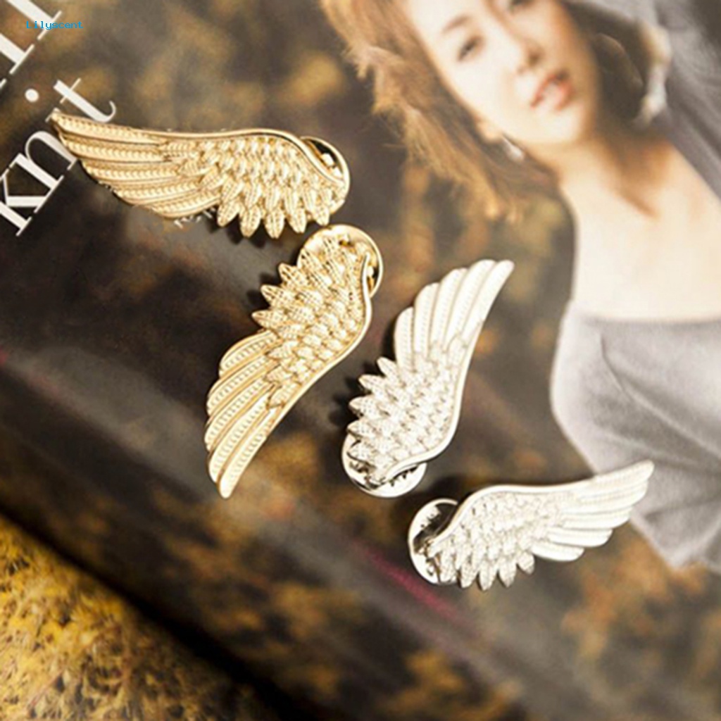 Lilyscent 2pcs Bros Pin Bahan Alloy Untuk Pakaian Sehari-Hari Charming Pin Brooch Ringan