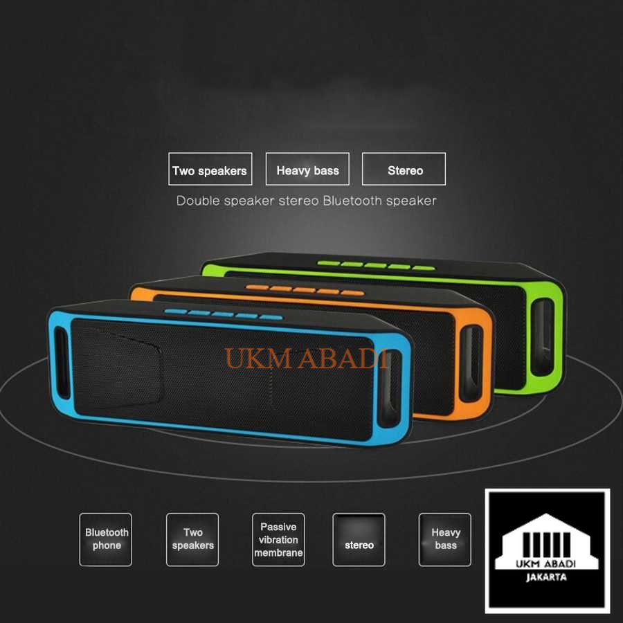 Speaker Bluetooth Stereo Panjang Luxury A2DP SC 208