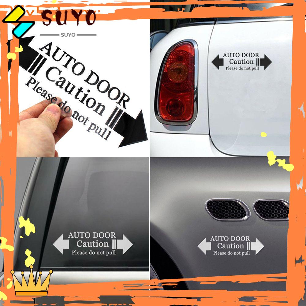 Suyo Stiker Mobil Kaca Rumah Otomatis Peringatan Peringatan Hati