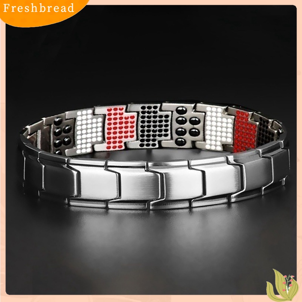 &lt; Freshbread &gt; Gelang Pasangan Anti-Fatigue Dilepas Energi Logam ic Gelang Pelangsing Perawatan Kesehatan