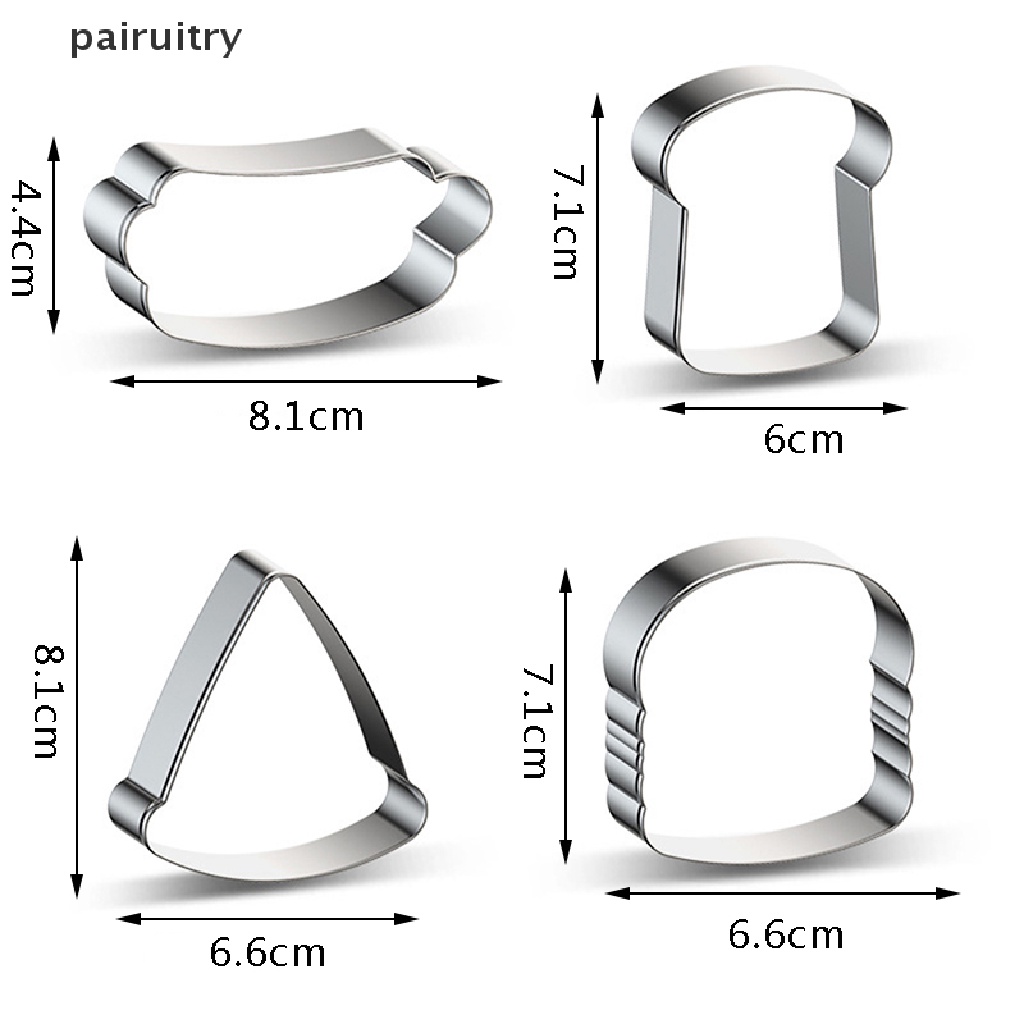 Prt Cookie Cutter Pastry Tools Peralatan Dapur Cetakan Biskuit Bahan Stainless Steel Untuk Baking PRT