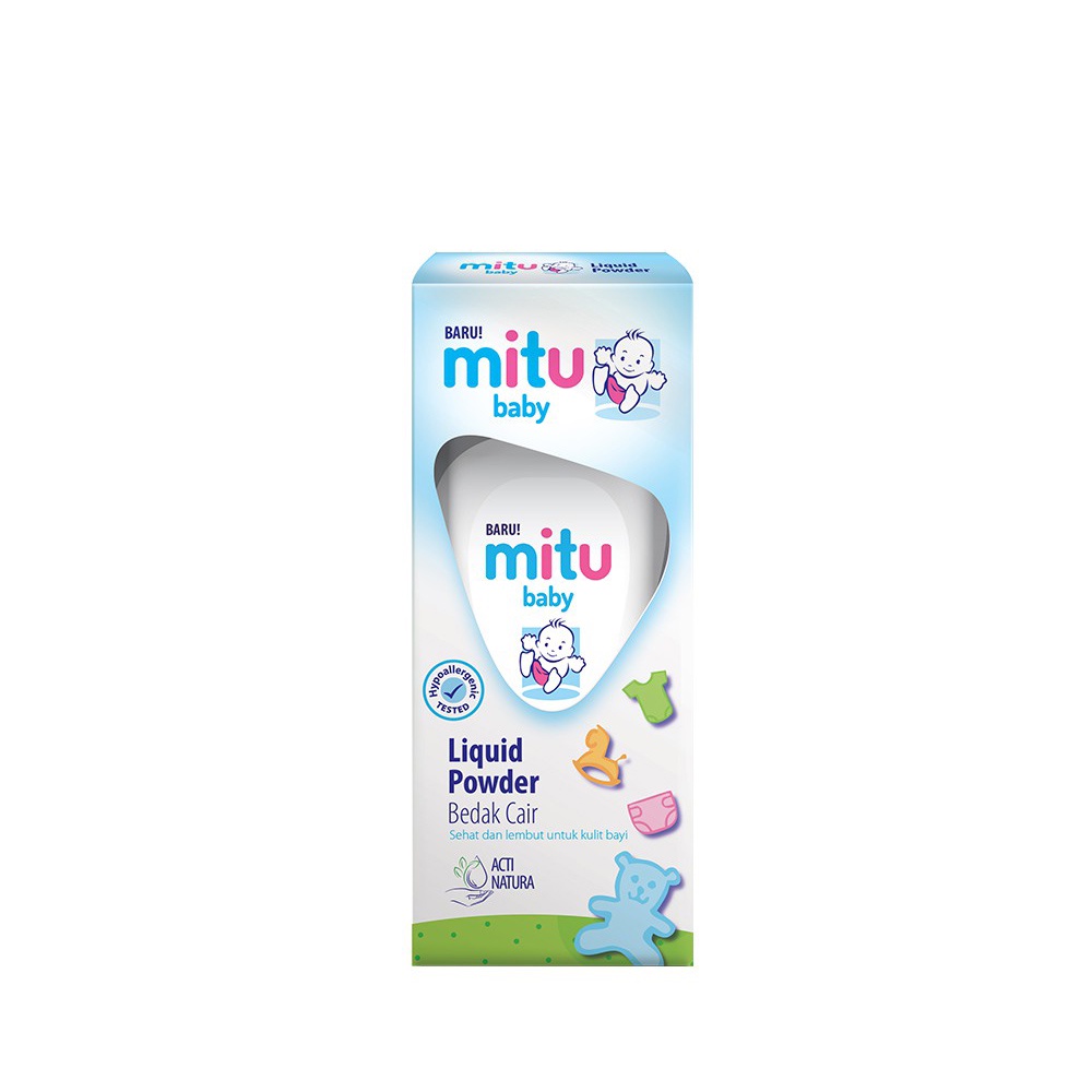 Mitu Baby Liquid Powder - Bedak Cair Bayi 100gr