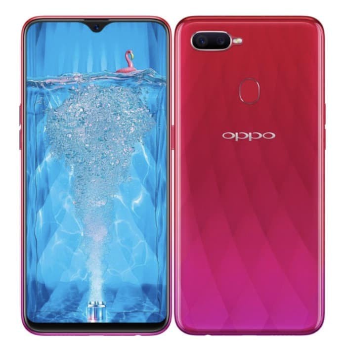 OPPO F9 HP RAM 6/128GB GARANSI TOKO 1 TAHUN ORIGINAL BARU HANDPHONE