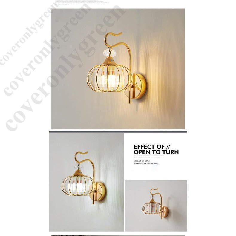 Lampu Hias Dinding Lampu Dinding Kristal Untuk Kamar Tidur Ruang Tamu Kamar Teras Minimalis Dekorasi Rumah Wall Lamp