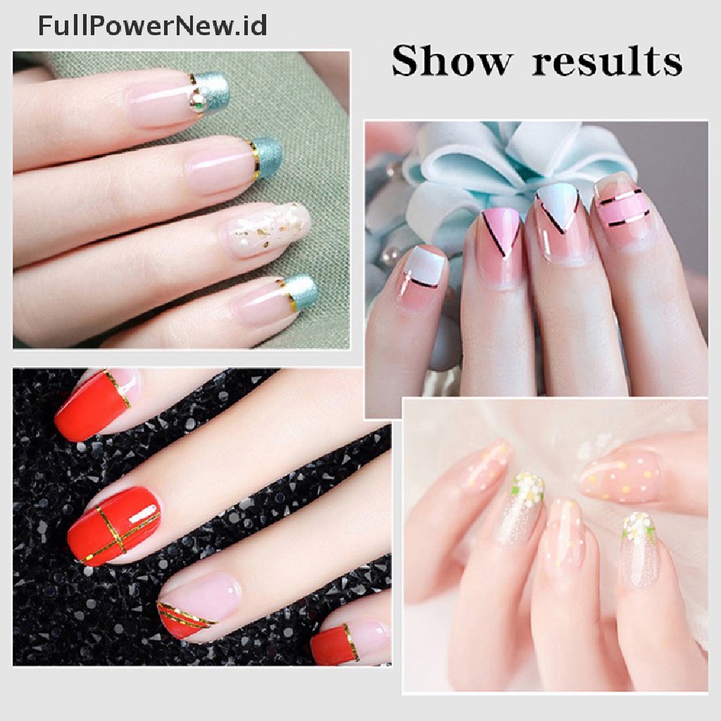 Power 21Pcs Nail Manicure Set Alat Perawatan Kuku Pedicure Files Buffer Spons Blok ID