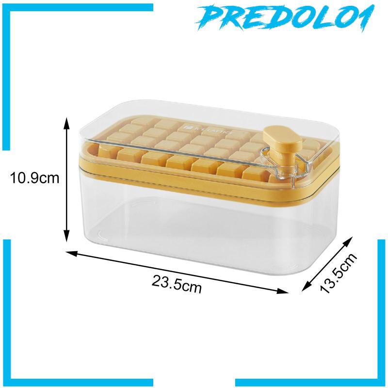 [Predolo1] Ice Tray for Freezer Easy Release Reusable Untuk Jus Dingin Minuman Kopi