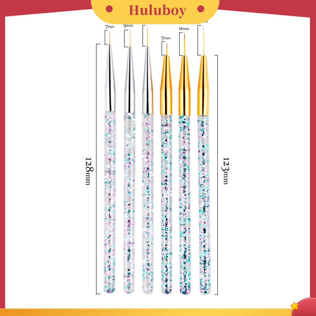 {In Stock} 3Pcs Pena Gambar Kuku Pola Unik Pulpen Ukir Nail Art Akrilik Ultra-Tipis DIY Manicure Gadget Untuk Wanita