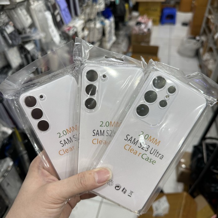 SOFTCASE CLEAR BENING ANTI JAMUR SAMSUNG S23/S23+/S23 ULTRA