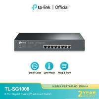 Tp-link TL-SG1008 8-Port Gigabit Desktop/Rackmount Switch SG 1008