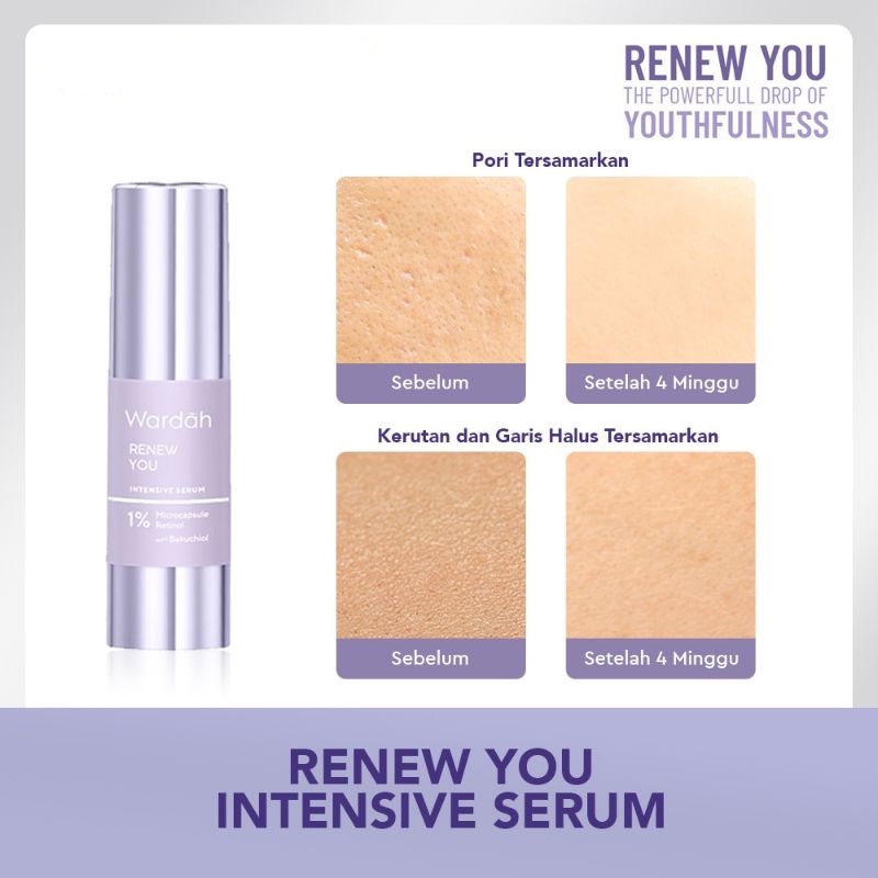 WARDAH Renew You Anti Aging Intensive Serum - Apple_Kosmetik