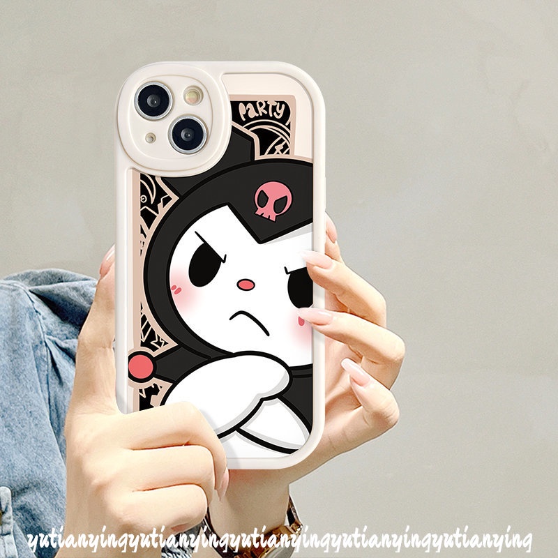 Cartoon Cute Kuromi Case Infinix Hot 10 9 11 Play Hot 10s 10T 11s 10 Lite Note 8 Smart 6 5 Lovely Baku Soft Tpu Shockproof Back Full Cover