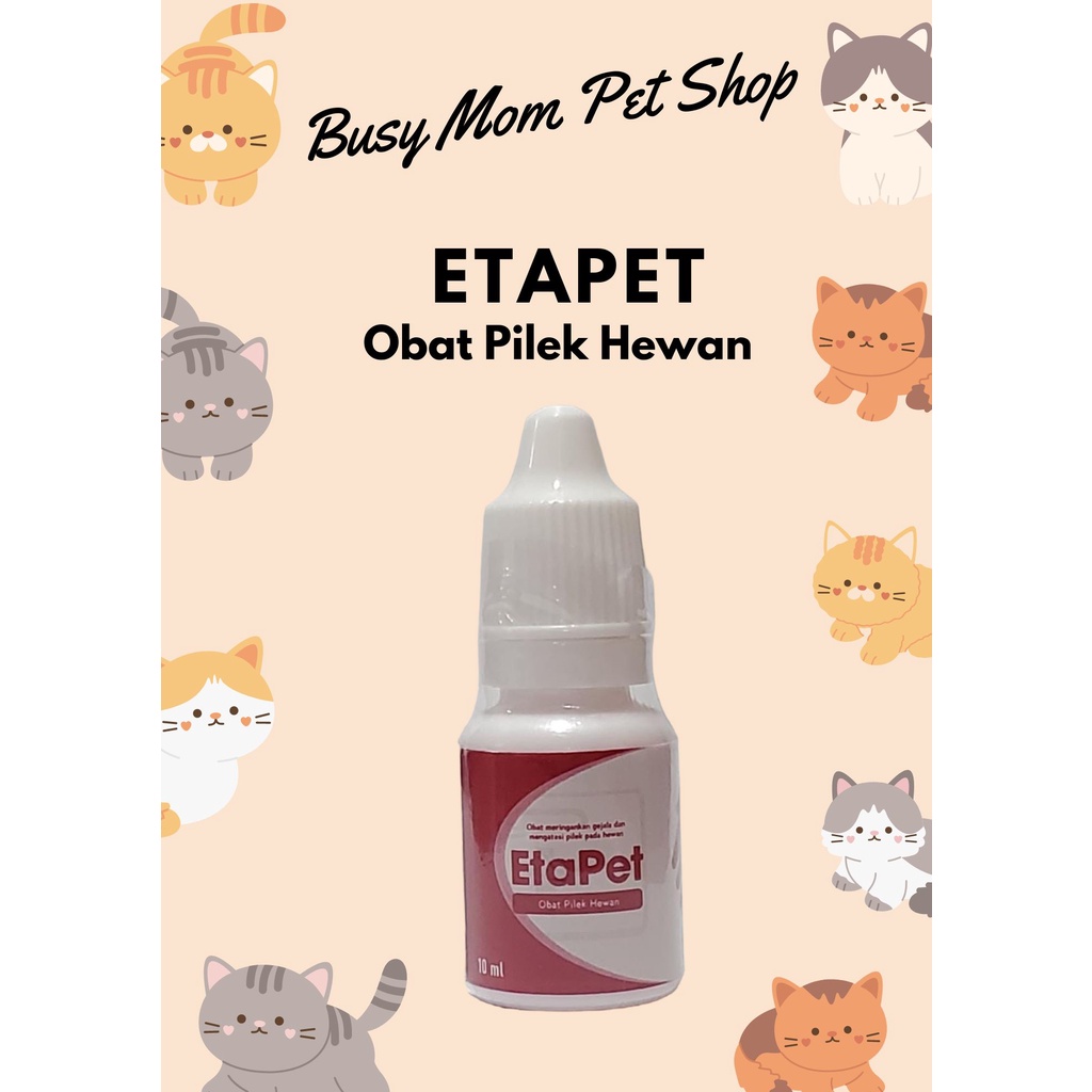 EtaPet Obat Pilek Kucing Anjing Hewan Mengencerkan Dahak Leleran Hidung Batuk Cat Dog Pet Care 10 ml