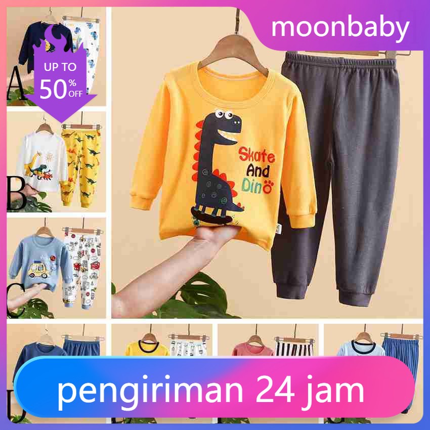 【BABY】SETELAN ANAK UNISEX LUCU / PIYAMA ANAK PREMIUM