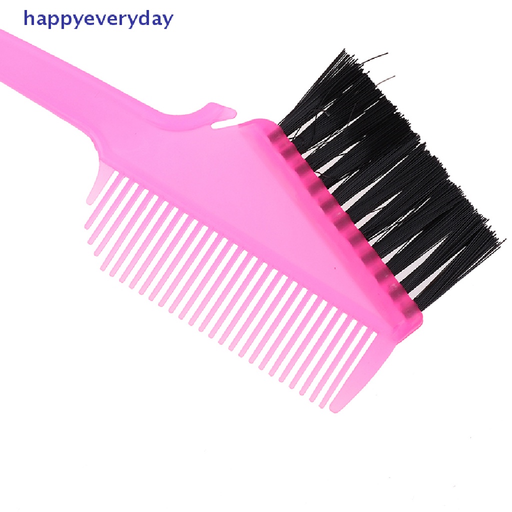 [happy] 5pcs/set Set Sikat Dan Mangkok Pewarna Rambut Bleaching Dye Kit Sisir Kecantikan [ID]