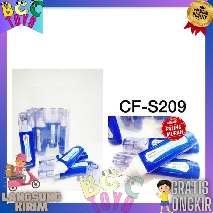 

Tipex Correction Joyko CF-S209 (1 PCS) BCC TOYS