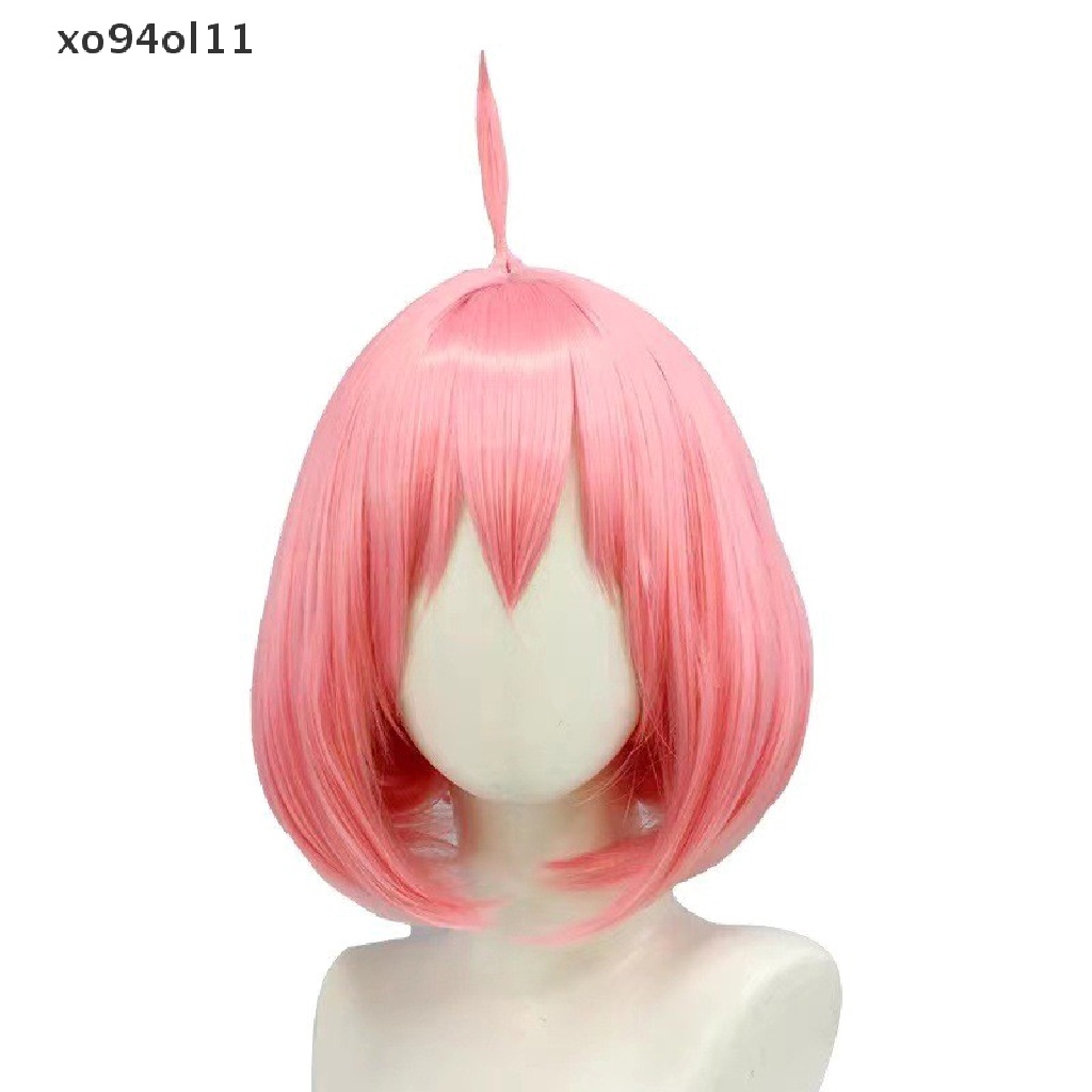 Xo Anime SPY X FAMILY Anya Forger Cosplay Kostum Gadis Pink Wig Peran Pesta Dewasa OL