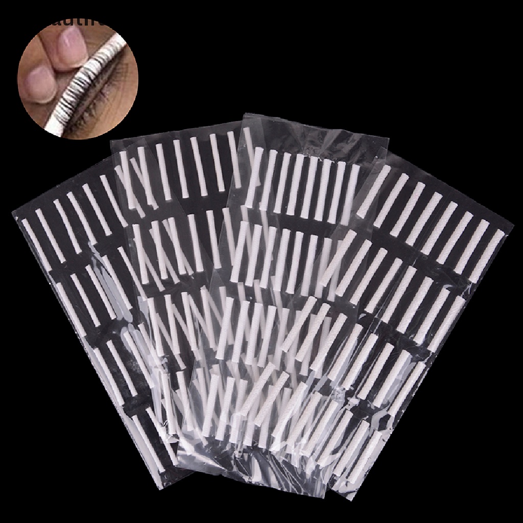 // Lebaran// 32PCS Batang Bulu Mata Palsu Eye Lash Perming Curlers Curling Perm Sticky Salon **