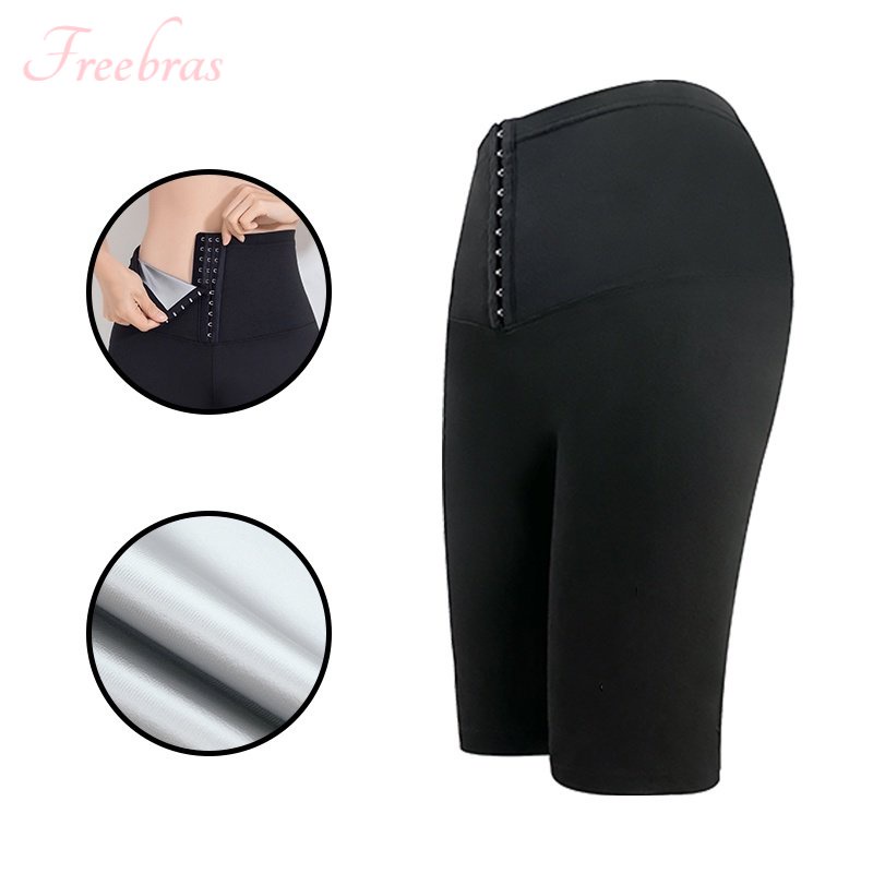 Sauna Legging Celana Corset Bodysuit Shapewear Pelangsing Perut Buncit Pakaian Celana Dalam Wanita Korset Jumbo Sport Celana Wear