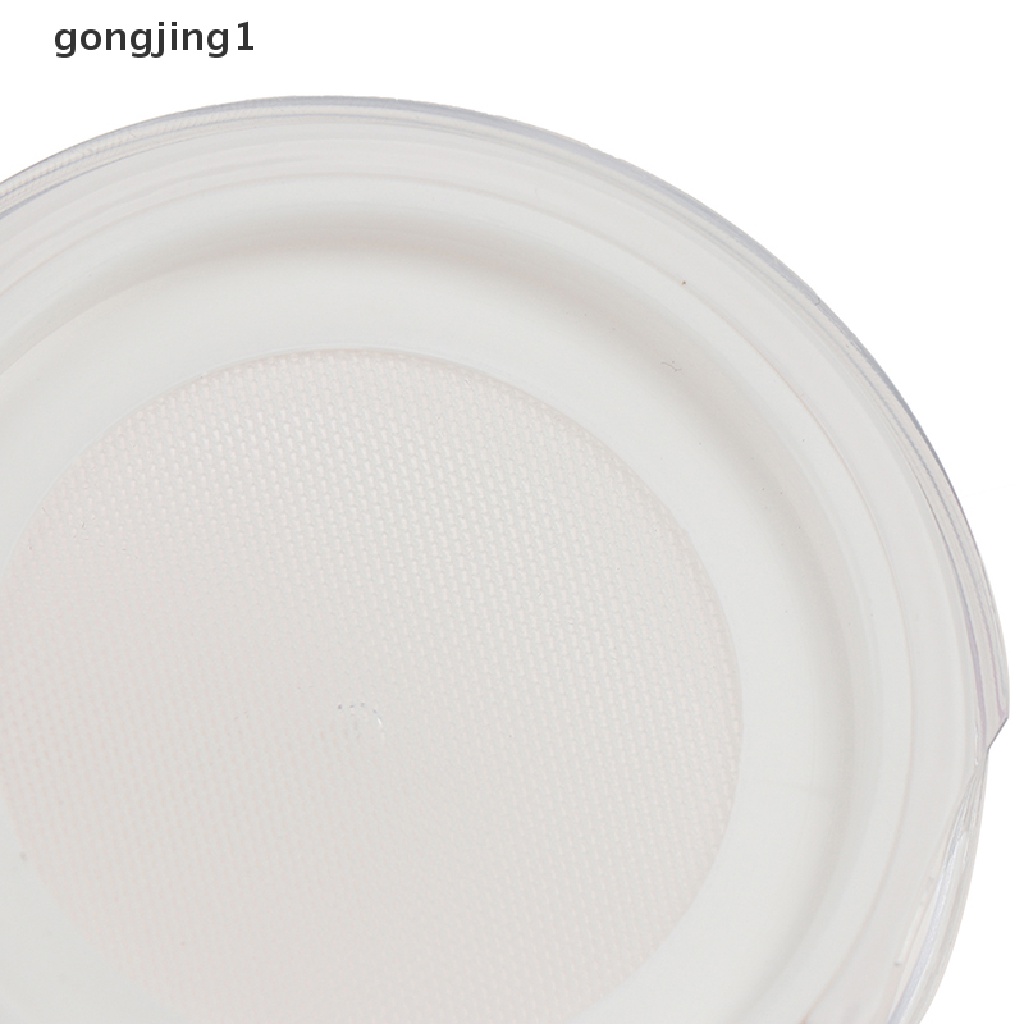 Ggg Ayakan Kosmetik Kosong Portabel Wadah Toples Longgar Kotak Puff Case Dengan Cermin ID