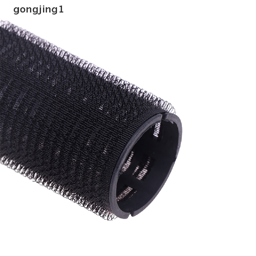 Ggg 3Pcs/Set Black Self Grip Hair Rollers Cling DIY Hairdressing Pengeriting Rambut ID