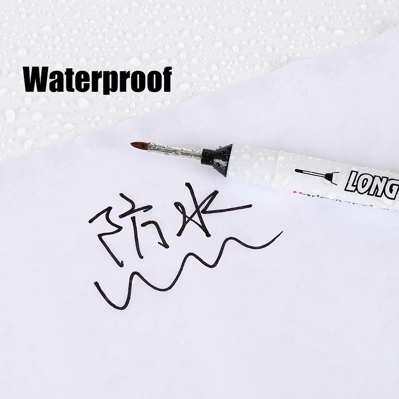 [Harga Grosir] 1PC Penanda Nib Panjang Serbaguna 20mm Kepala Penanda Ekstensi Lubang Dalam Tahan Air Mekanik Pertukangan Pen Konstruksi Marking Pen