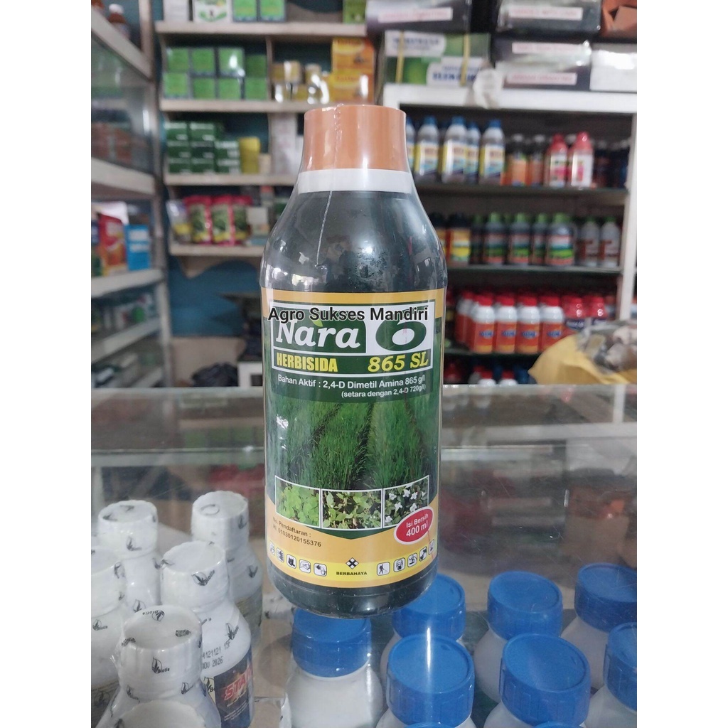 Nara 6/Nara 6 400 ml/Herbisida Nara 6 865SL 400 ml/Obat Rumput Nara 6 400 ml/Obat Pembasmi Rumput Na