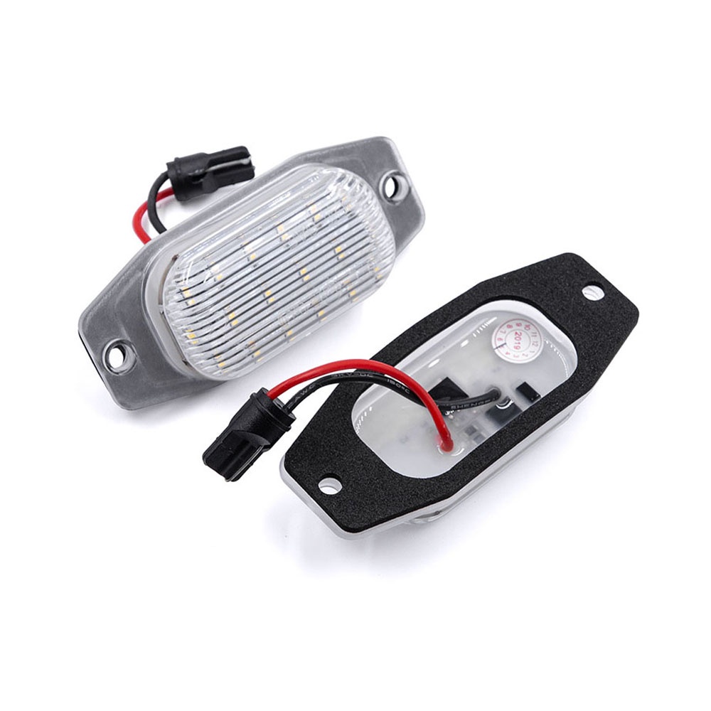 2pcs Lampu Plat Nomor Plat LED Putih Lampu Untuk Toyota Land Cruiser FJ80 FJ Cruiser XJ10 GSJ15 Celica Untuk Lexus LX450