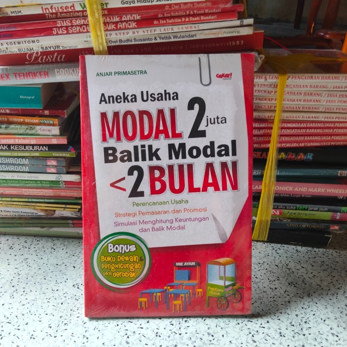 Buku Peluang Usaha, Aneka Usaha MODAL 2Juta Balik Modal 2 Bulan