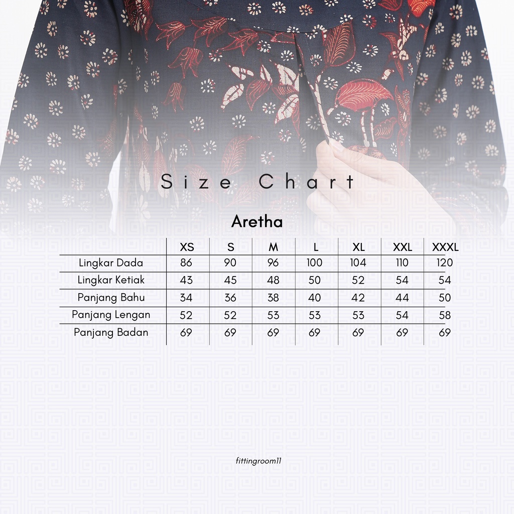 FITTINGROOM11 Batik - Aretha Blouse