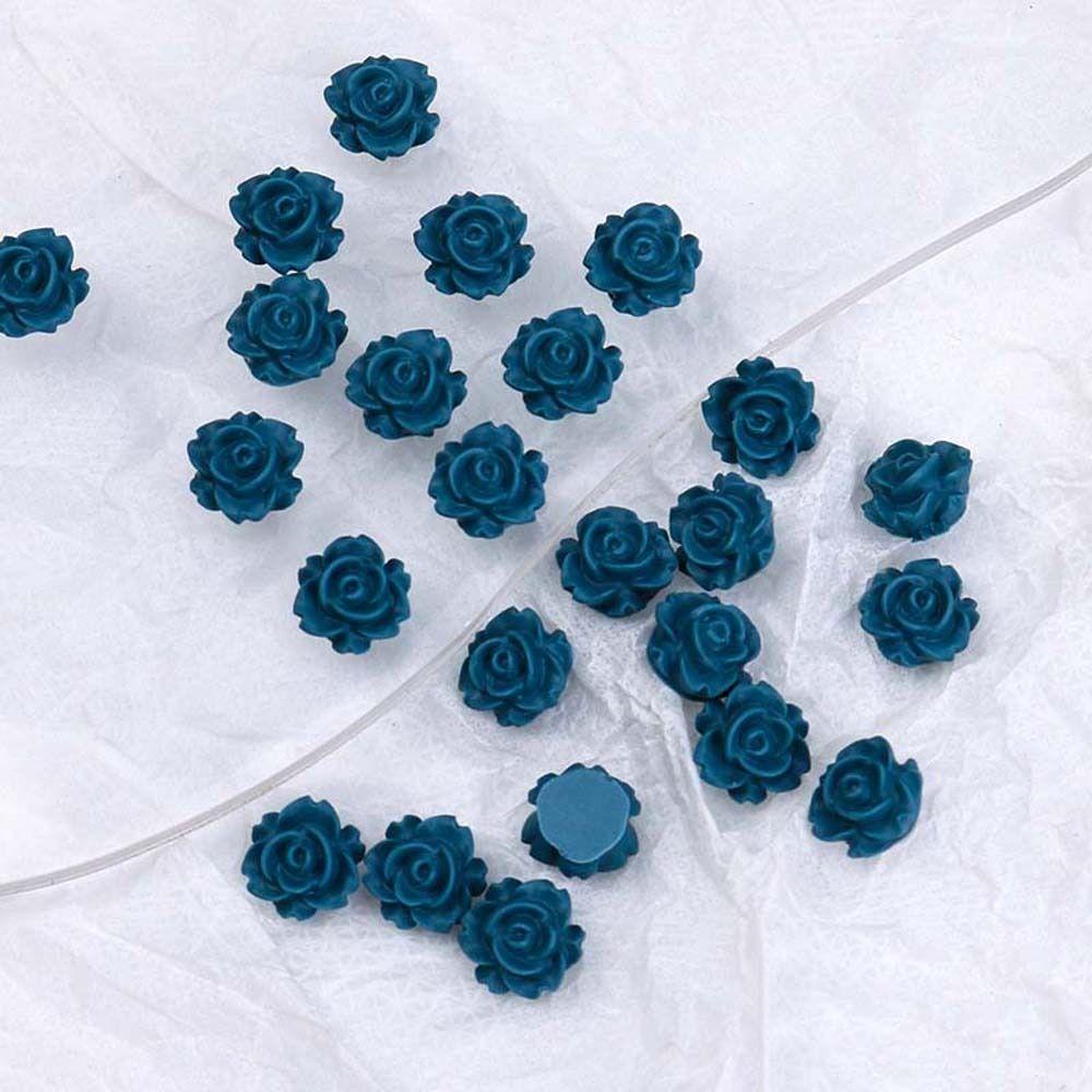 Mxbeauty Camelia Hiasan Kuku Wanita Fashion Resin Buram Camelia Jepang Nail Art Bunga Naill Art Drills