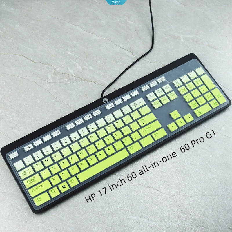 Pelindung Keyboard Silikon Anti Air Untuk HP 17inch 60dalaman Komputer Desktop Zhang 60 Pro G1 Aksesoris Laptop [ZK]