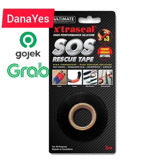 

XTRASEAL S.O.S RESCUE TAPE HITAM MURAH/SOS TAPE