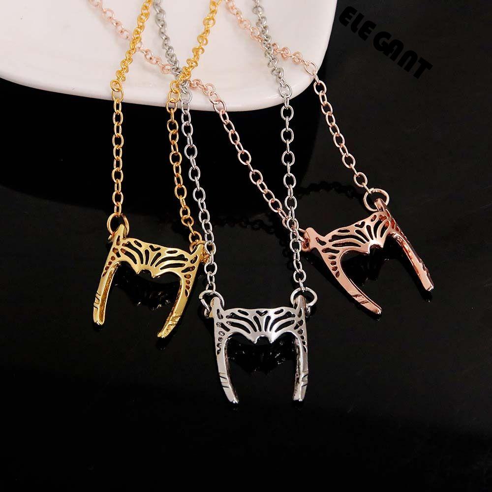 [Elegan] Scarlet Witch Ring Gadis Rambut Band Cincin Wanda Cosplay Scarlet Witch Pendant Kalung