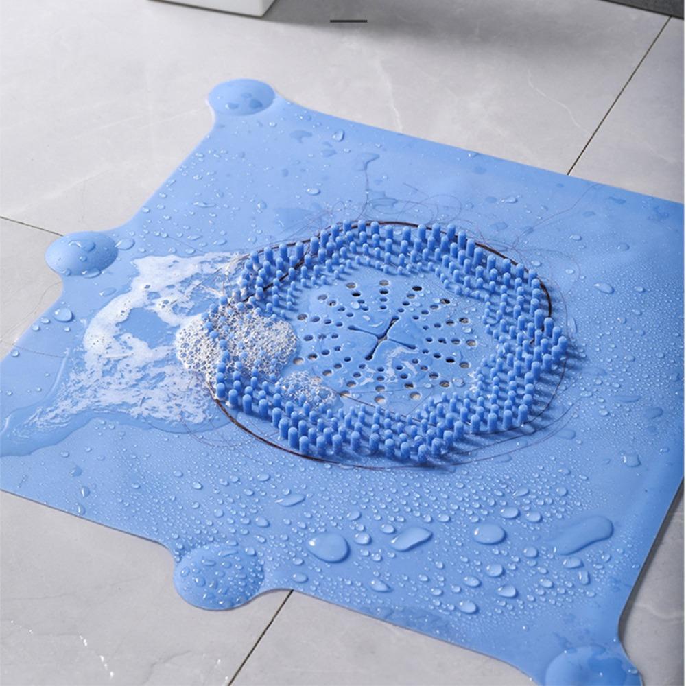 TOP Filter Screen Kitchen Floor Drain Pad Penghilang Bau Anti Mampet Penutup Saluran Air Lantai