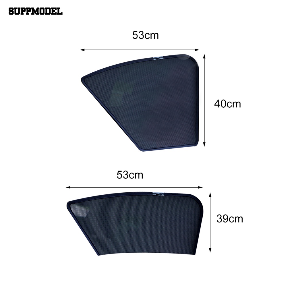 Suppmodel 4Pcs/Set Car Window Car Sun Visor Jendela Mobil Pelindung Kerai Pelindung Perlindungan UV Untuk Toyota Land Cruiser Prado J150
