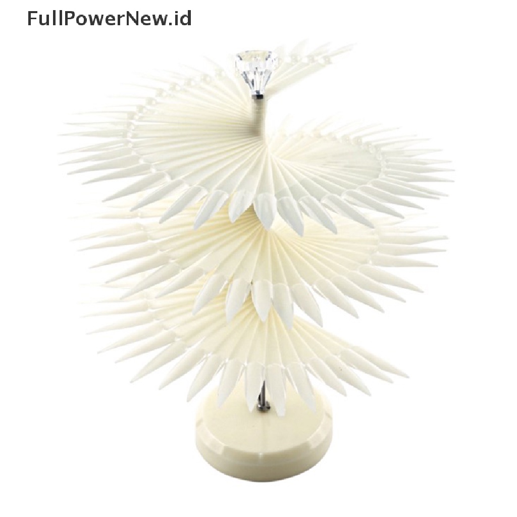 Power Nail Tips Display Stand Polish Warna Spiral Rotag 120warna Seni Goyang Rak ID