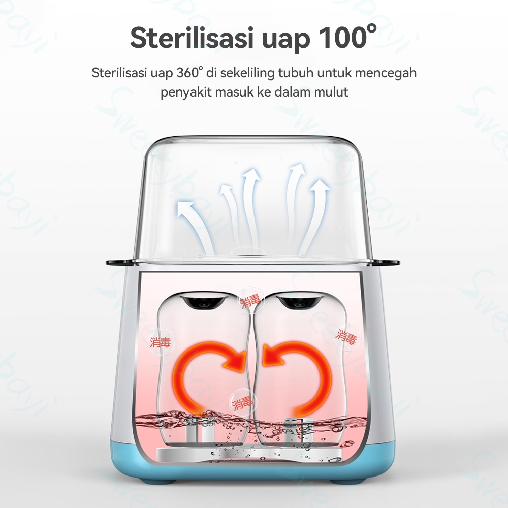 SweetyBayi Bottle warmer dengan remote Penghangat botol susu import Alat steril botol susu bayi