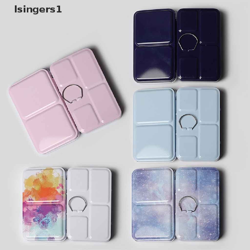 [lsingers1] Cat Cat Air Warna Warni Kaleng Kotak Palette Pager Storage Paint Besi Kotak Butik