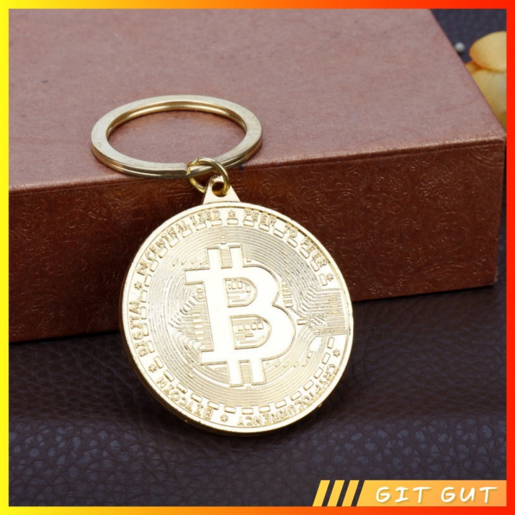 Keychain Gantungan Kunci Bitcoin BTC