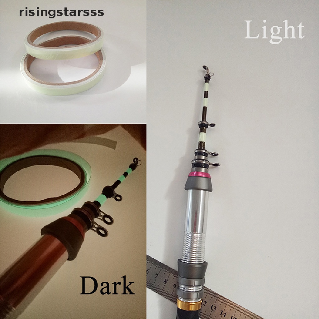 Rsid Span-new Hijau Luminous Tape Self Adhesive Glow In The Dark Stiker Panggung Dekoratif Neon Tape Peringatan Stiker Alat Pancing Jelly