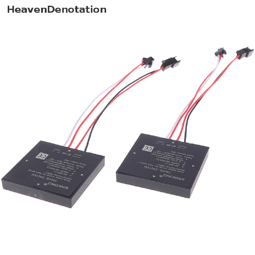 [HeavenDenotation] 5-12v Saklar Cermin Kamar Mandi Touch Switch Sensor Untuk Lampu Led Mirror Headlight HDV