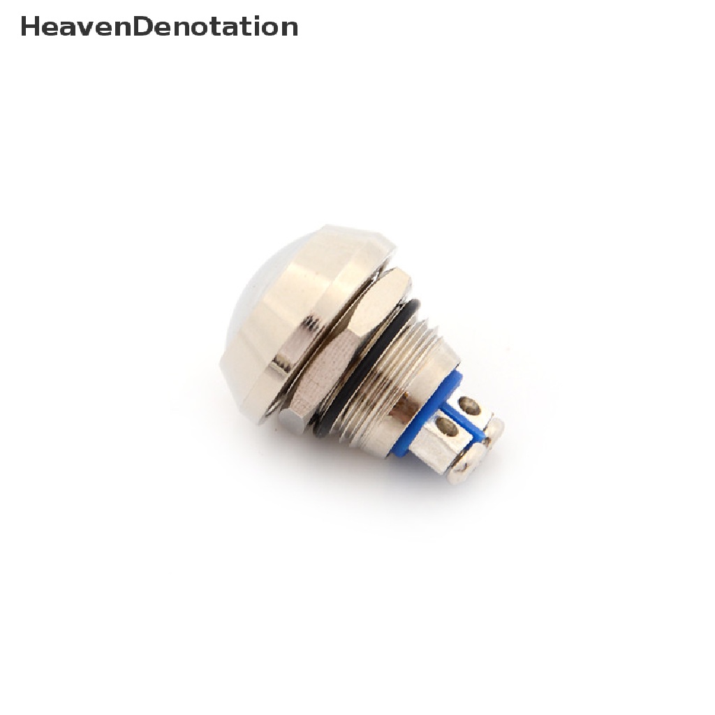 [HeavenDenotation] Hot Sale Domed Waterproof Metal 12mm Momentary Push Button Switch HDV